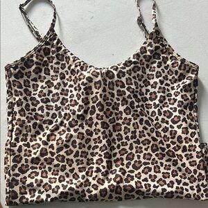 Leopard Print Women's Top